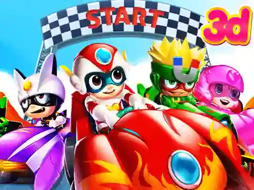 بازی Cartoon Racing 3D آنلاین