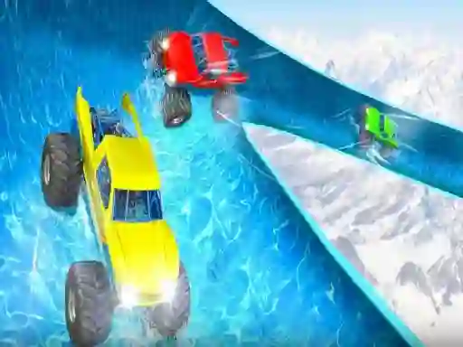 بازی Crazy Monster Truck Water آنلاین