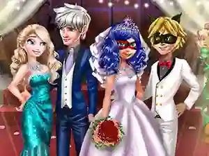 بازی Ladybug Wedding Royal Guests آنلاین