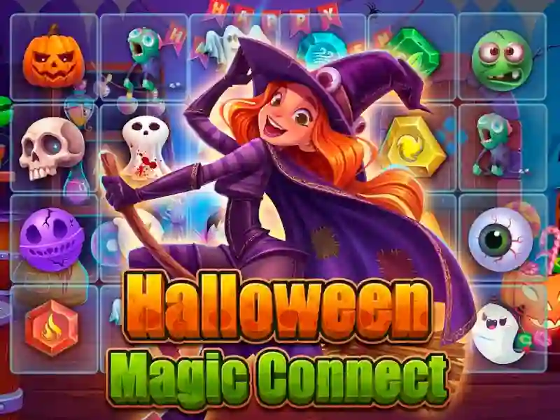 بازی Halloween Magic Connect آنلاین