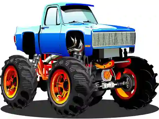 بازی Monster Truck Puzzle آنلاین