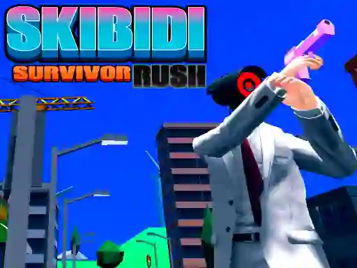 بازی Skibidi Survivor Rush آنلاین