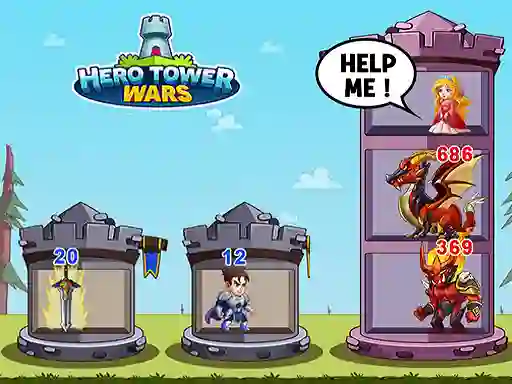 بازی Hero Tower War آنلاین