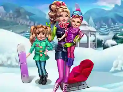 بازی Twins Winter Fun! آنلاین