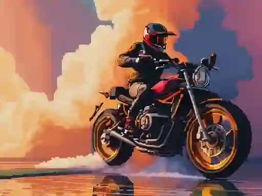 بازی 3D Moto Simulator آنلاین