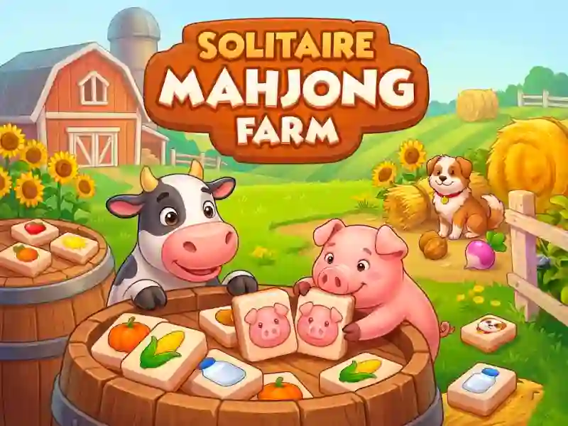 بازی Solitaire Mahjong Farm آنلاین