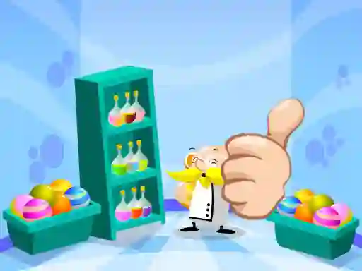 بازی Crazy Professor Bubble آنلاین