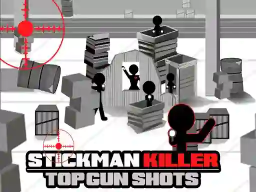 بازی Stickman Killer Top gun Shots آنلاین
