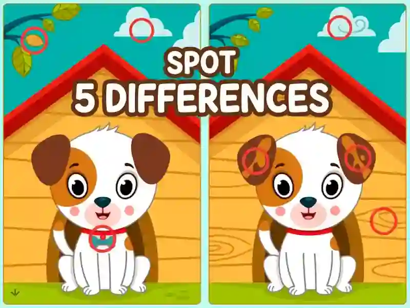 بازی Spot 5 Differences آنلاین