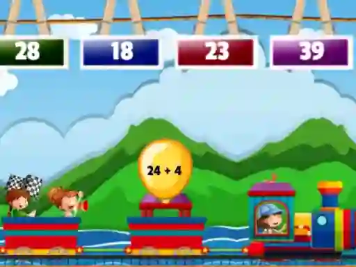 بازی Math Train Addition آنلاین