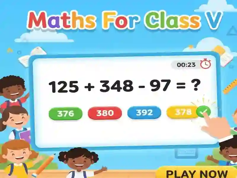 بازی Maths For Class V آنلاین