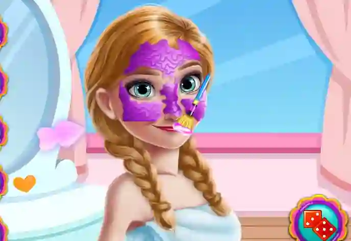 بازی Ice Princess Fruity Skin Care آنلاین