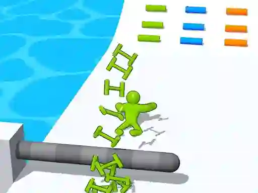 بازی Ladder Master Color Run آنلاین