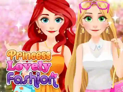 بازی Princess Lovely Fashion آنلاین