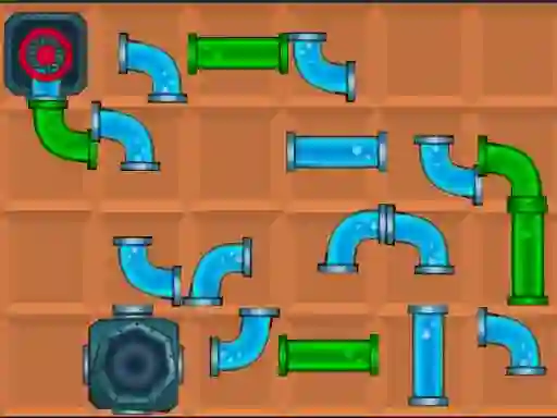 بازی Connect the Pipes 2d آنلاین
