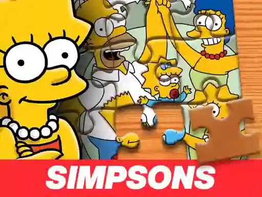 بازی Simpson Jigsaw Puzzle آنلاین