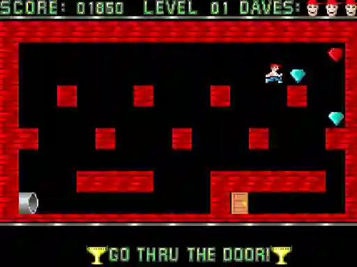 بازی Dangerous dave آنلاین