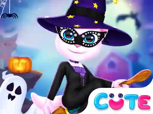 بازی Cat Girl Halloween Preparation آنلاین
