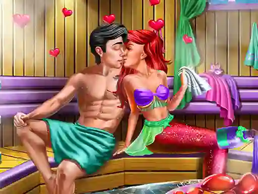 بازی Mermaid Sauna Flirting آنلاین