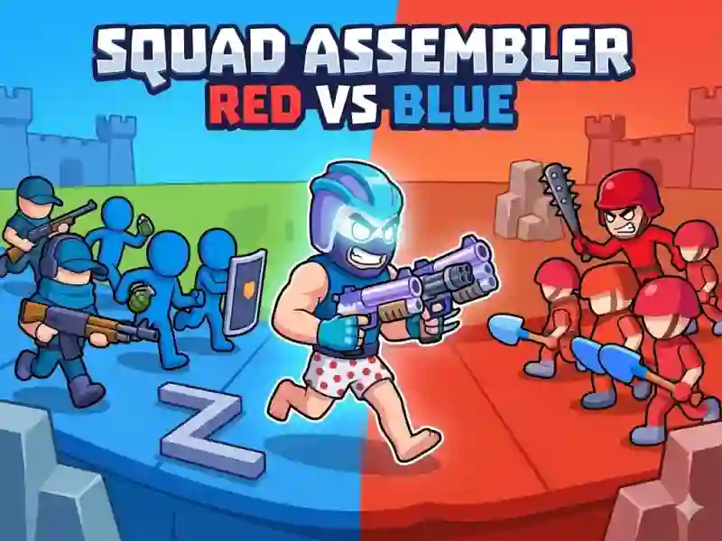 بازی Squad Assembler Red Vs Blue آنلاین