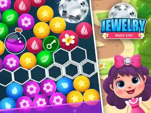 بازی Jewelry Match 3 Kit آنلاین