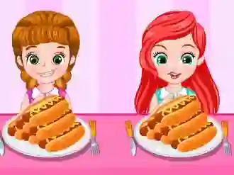 بازی Princess Hotdog Eating Contest آنلاین