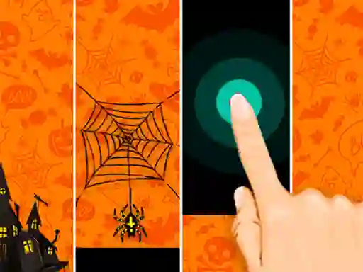 بازی Halloween Magic Tiles آنلاین
