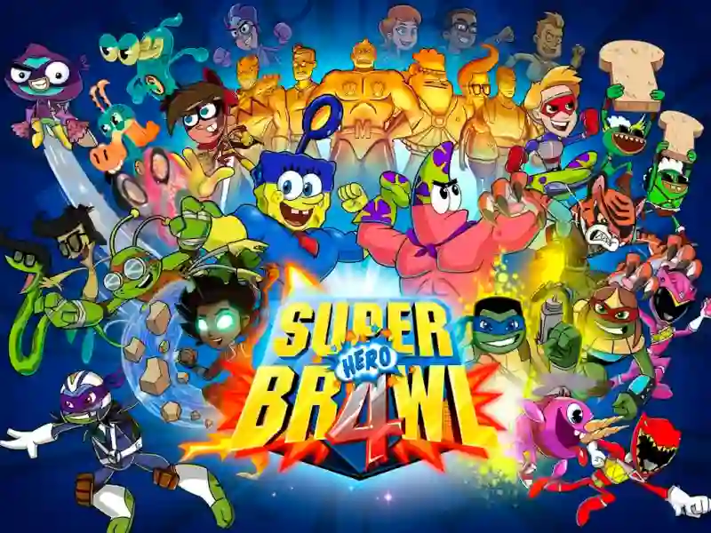 بازی Super Hero Brawl 4 آنلاین