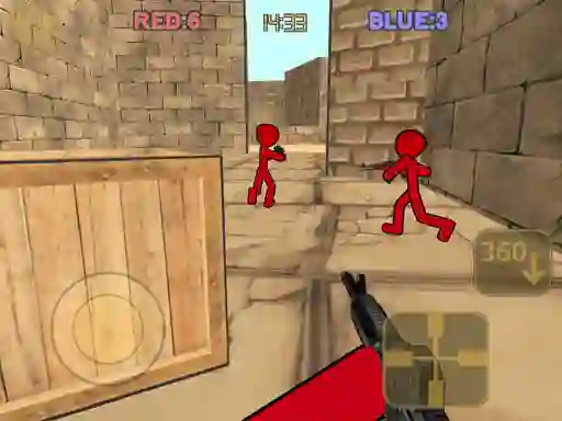 بازی Stickman Counter Terror Shooter آنلاین