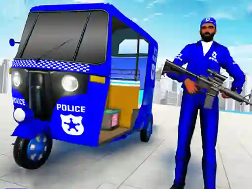 بازی Police Auto Rickshaw Taxi آنلاین