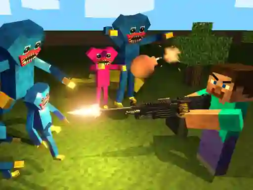بازی Mine Shooter: Huggy's Attack آنلاین