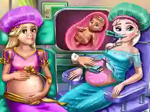 بازی Royal BFFs Pregnant Checkup آنلاین