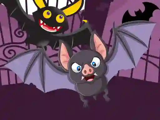 بازی Scary Midnight Hidden Bats آنلاین