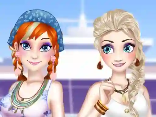 بازی Ella and Anna Spring Break آنلاین