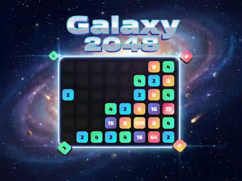 بازی Galaxy 2048 آنلاین