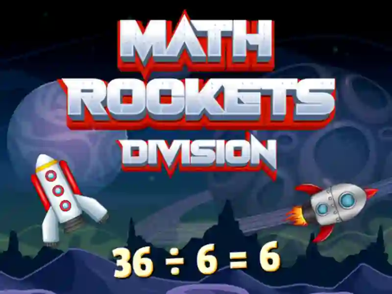 بازی Math Rockets Division آنلاین