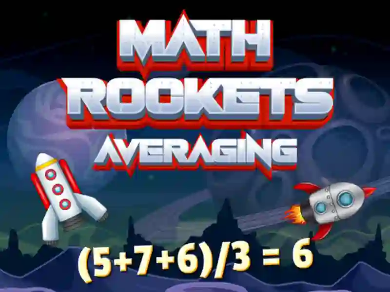 بازی Math Rockets Averaging آنلاین