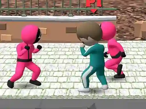 بازی Squid Game Multiplayer Fighting آنلاین