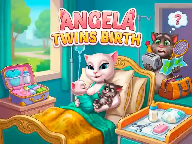 بازی Angela Twins Birth آنلاین