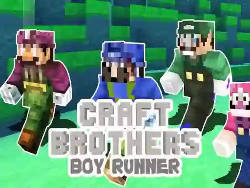 بازی Craft Bros Boy Runner آنلاین