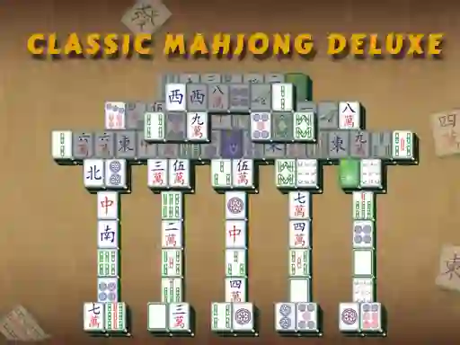 بازی Mahjong Classic Deluxe آنلاین