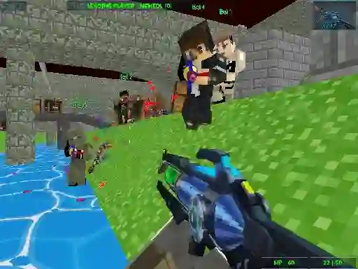 بازی GunGame Paintball Wars آنلاین