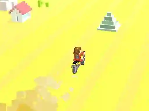 بازی Cube Bike Speed Runner آنلاین
