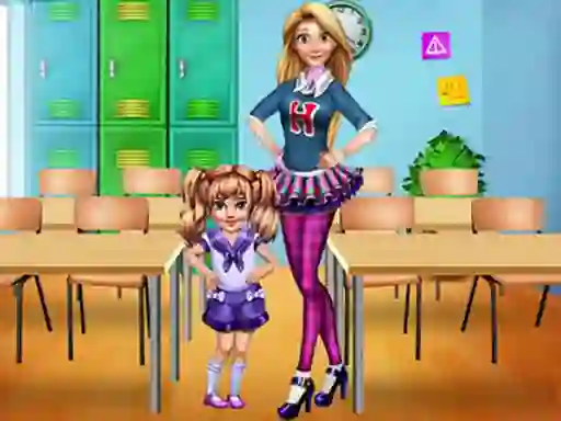 بازی First Day Of School Preps آنلاین