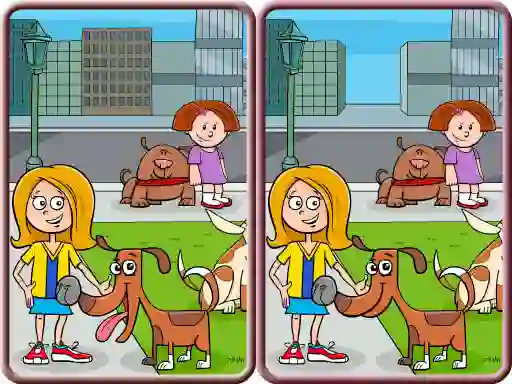 بازی Spot The Differences City آنلاین