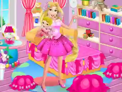 بازی Sweet Baby Bedroom آنلاین