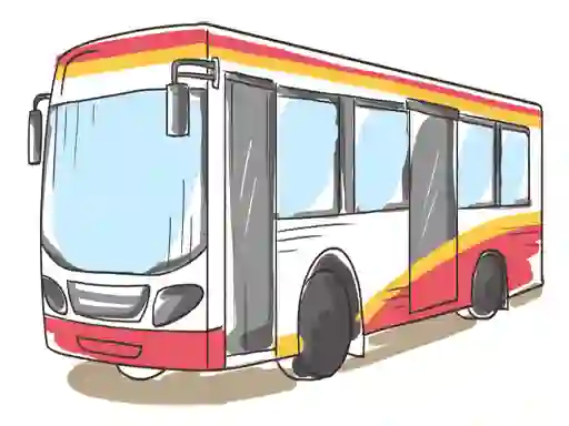 بازی Cartoon Bus Slide آنلاین