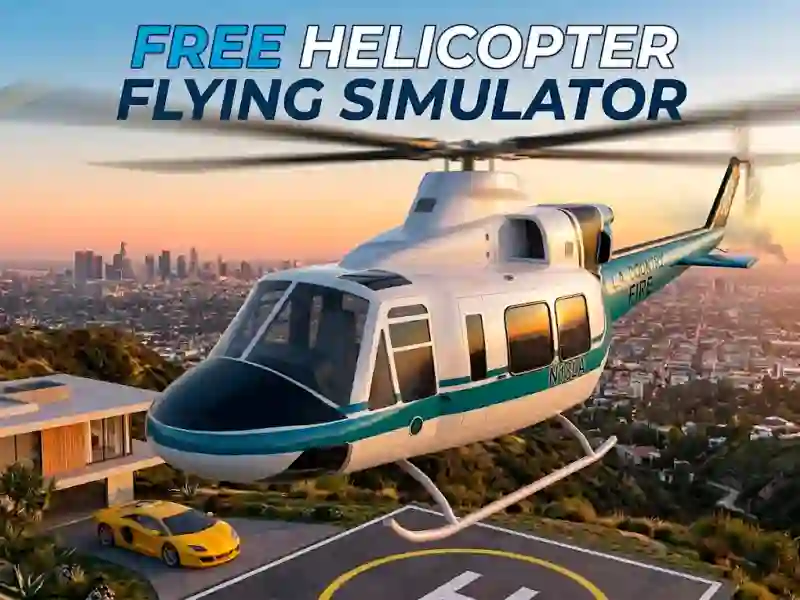 بازی Free Helicopter Flying Simulator آنلاین