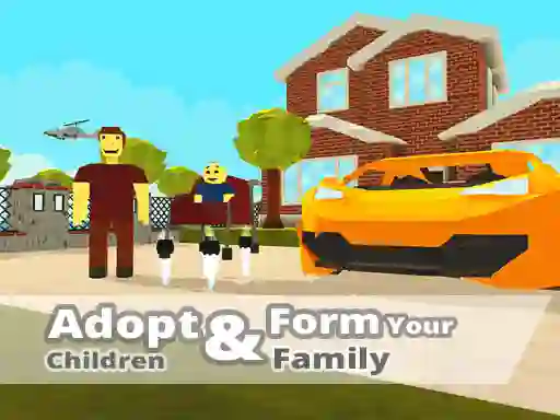 بازی KOGAMA Adopt Children and Form Your Family آنلاین