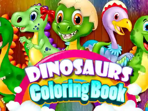 بازی Dinosaurs Coloring Book آنلاین